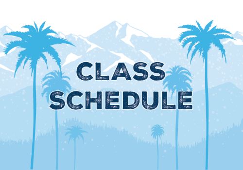 Class Schedule | Winter Intersession | CSUSB